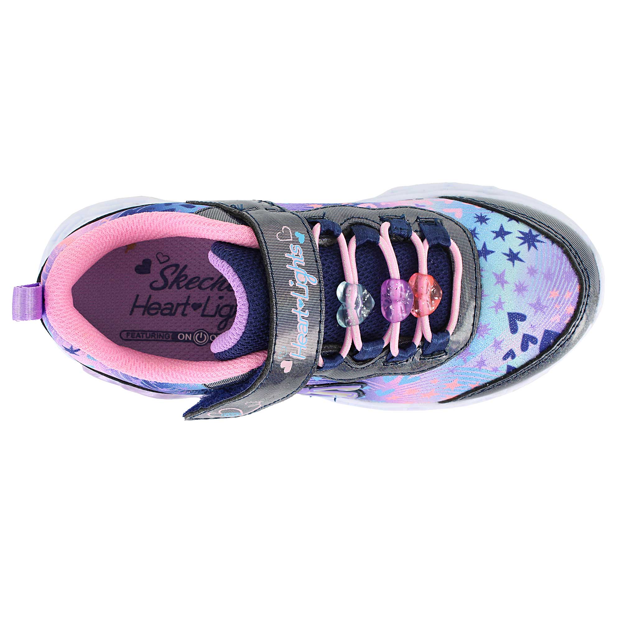 Skechers Infinite Heart Lights - Jewels