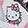  Ground Up Hello Kitty Hi-Top, Pink/Black/White, swatch