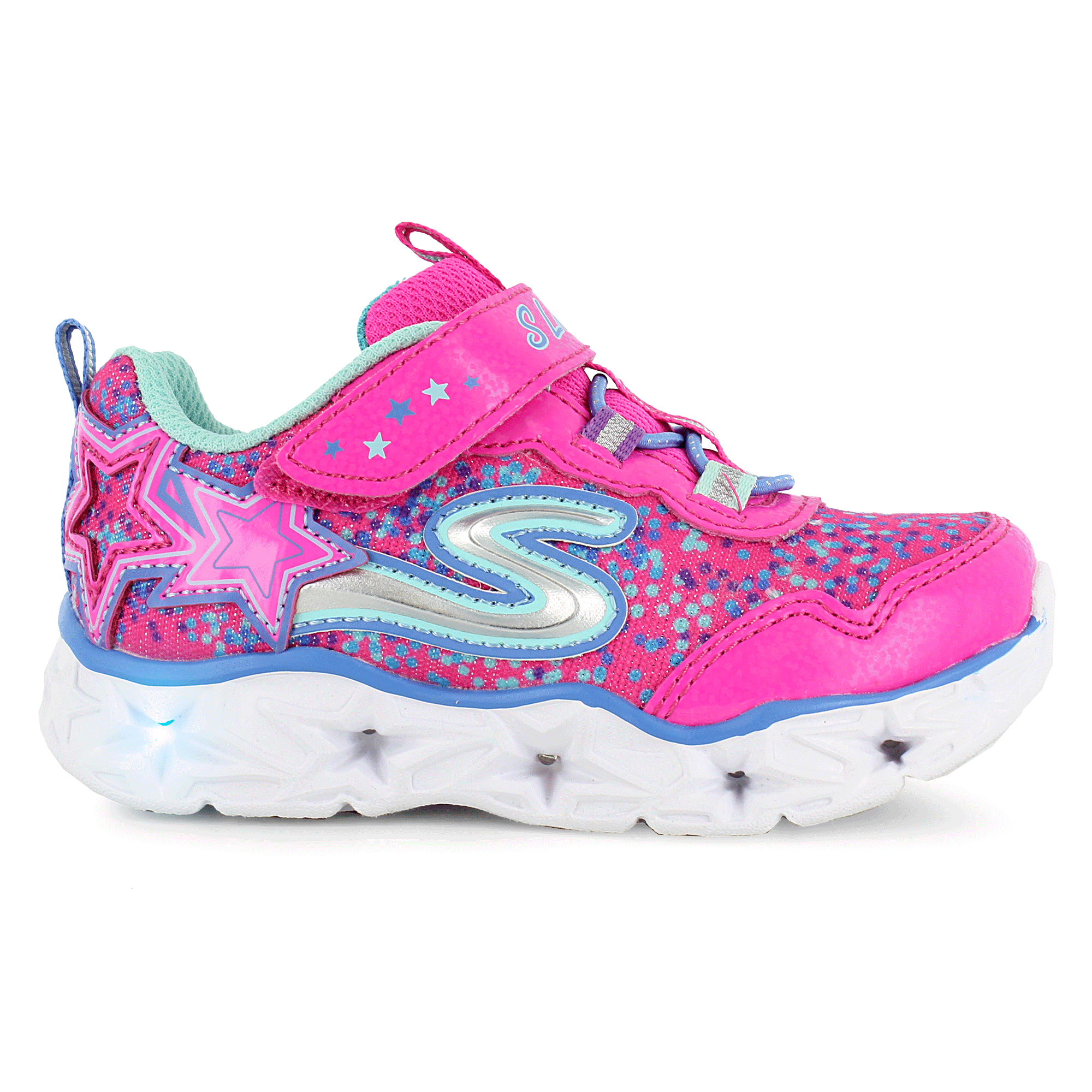 skechers galaxy lights on off switch