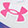  Under Armour Charged+ Assert 11, White/Pink/Blue, swatch