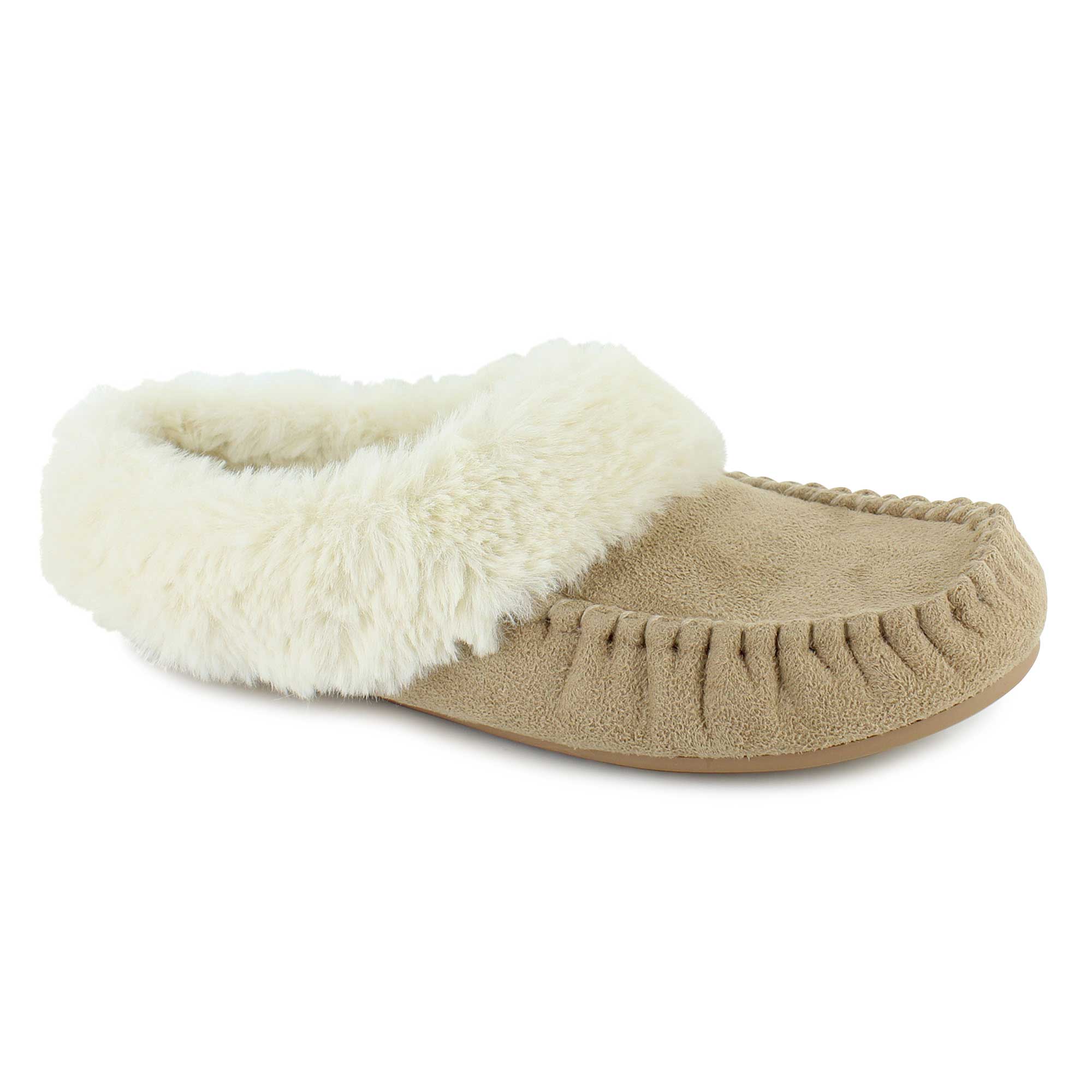 Cloud Flex Fur-Lined Moccasin