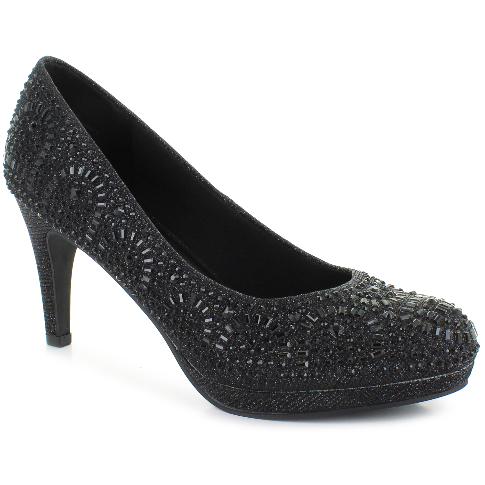Shoe department silver heels clearance