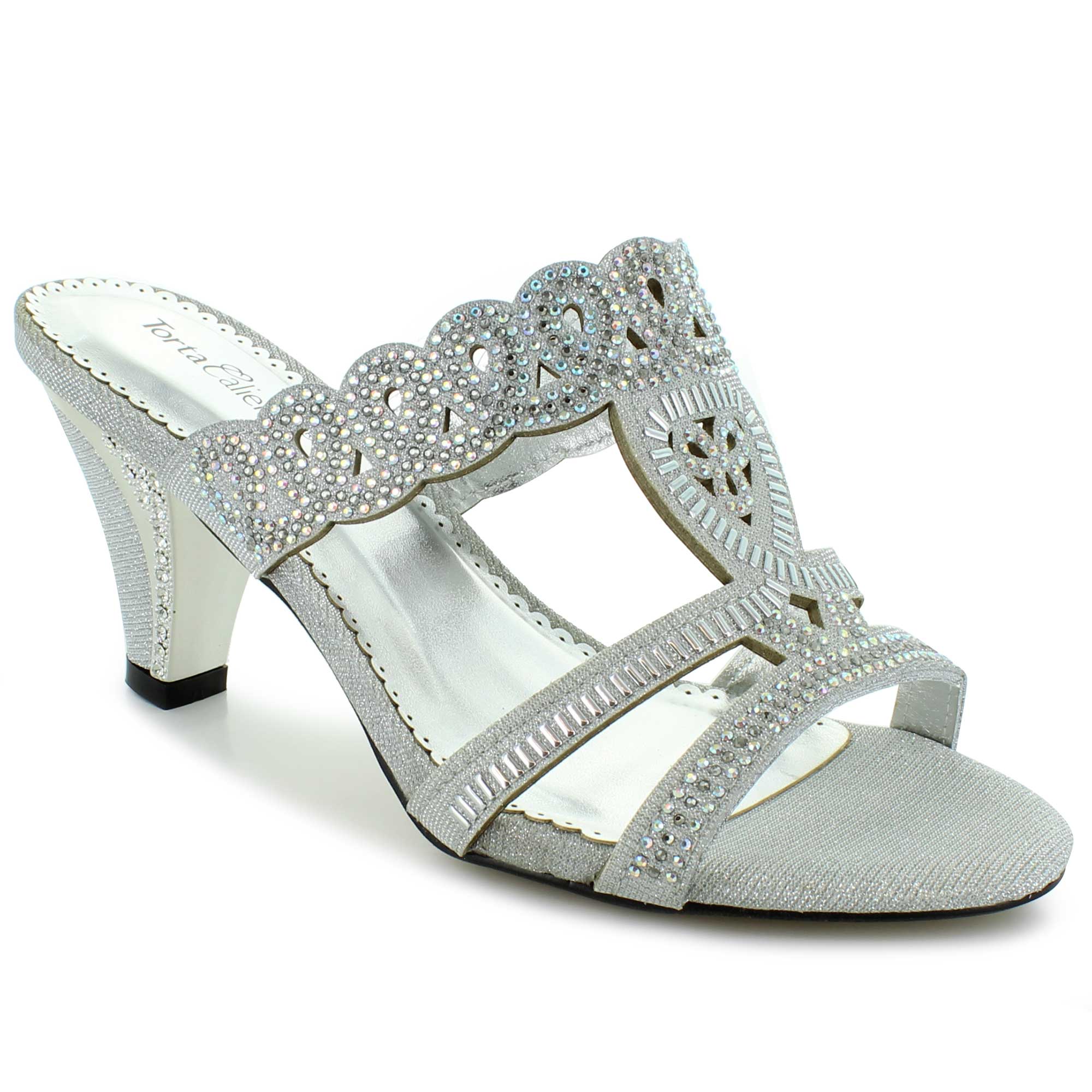 shoe dept silver heels