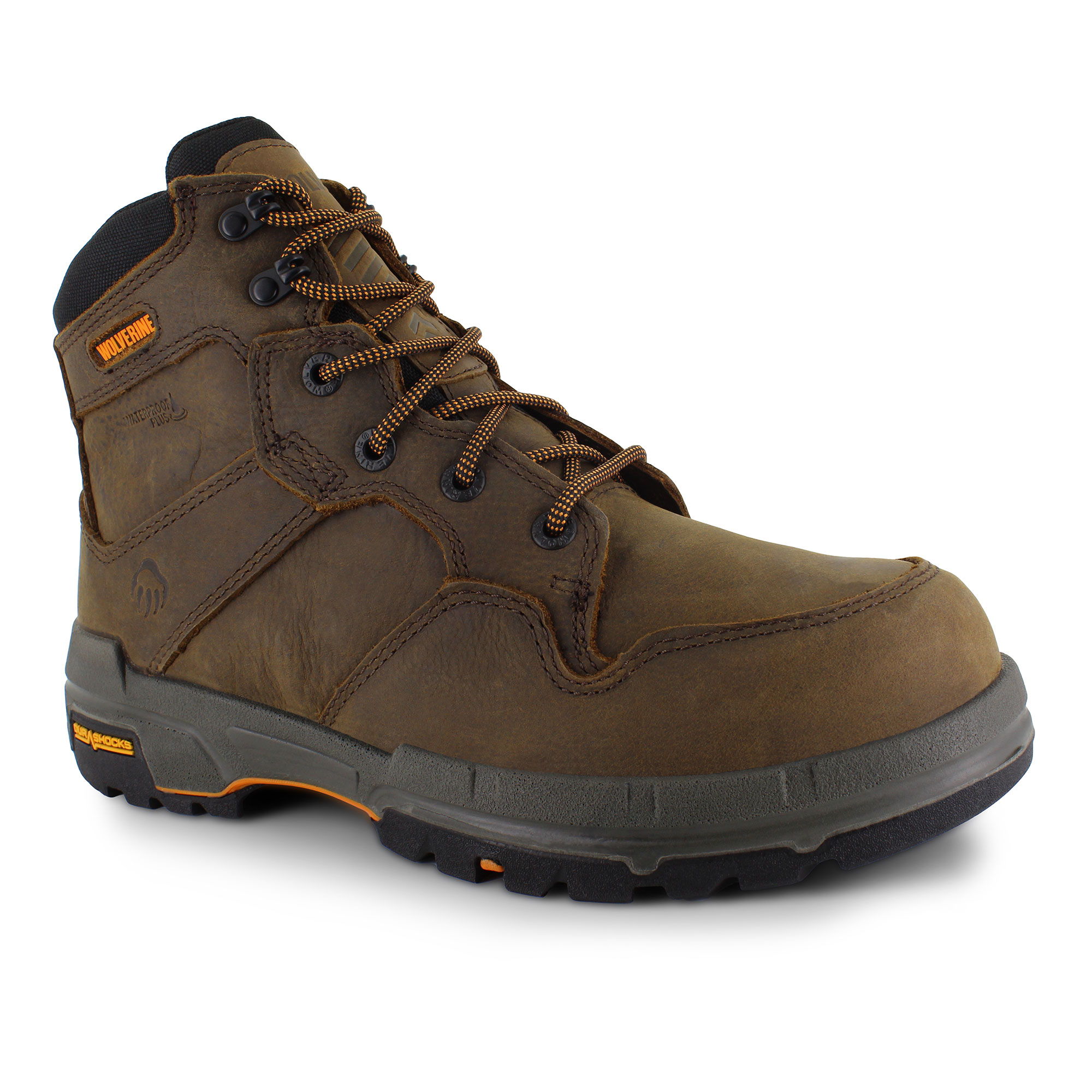 wolverine men's legend 6 inch waterproof comp toe work shoe