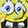  Adults' SpongeBob SquarePants Slipper Socks M/L, Yellow/Multi-Color, swatch