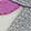  Vans Ward Low Slip-On, Silver/Pink/GLITTER, swatch
