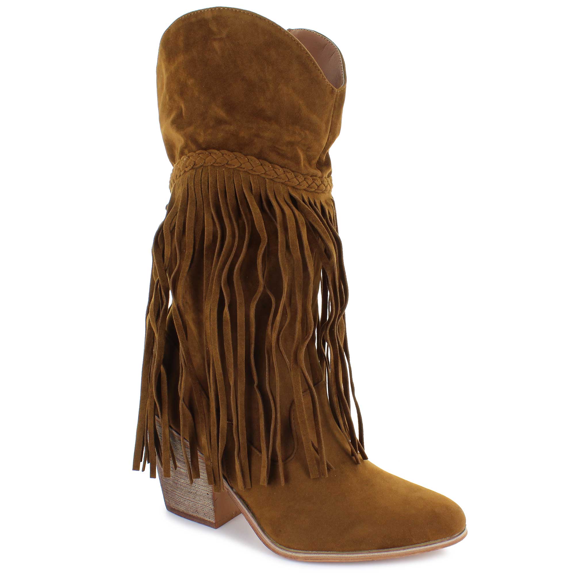 black knee high boots