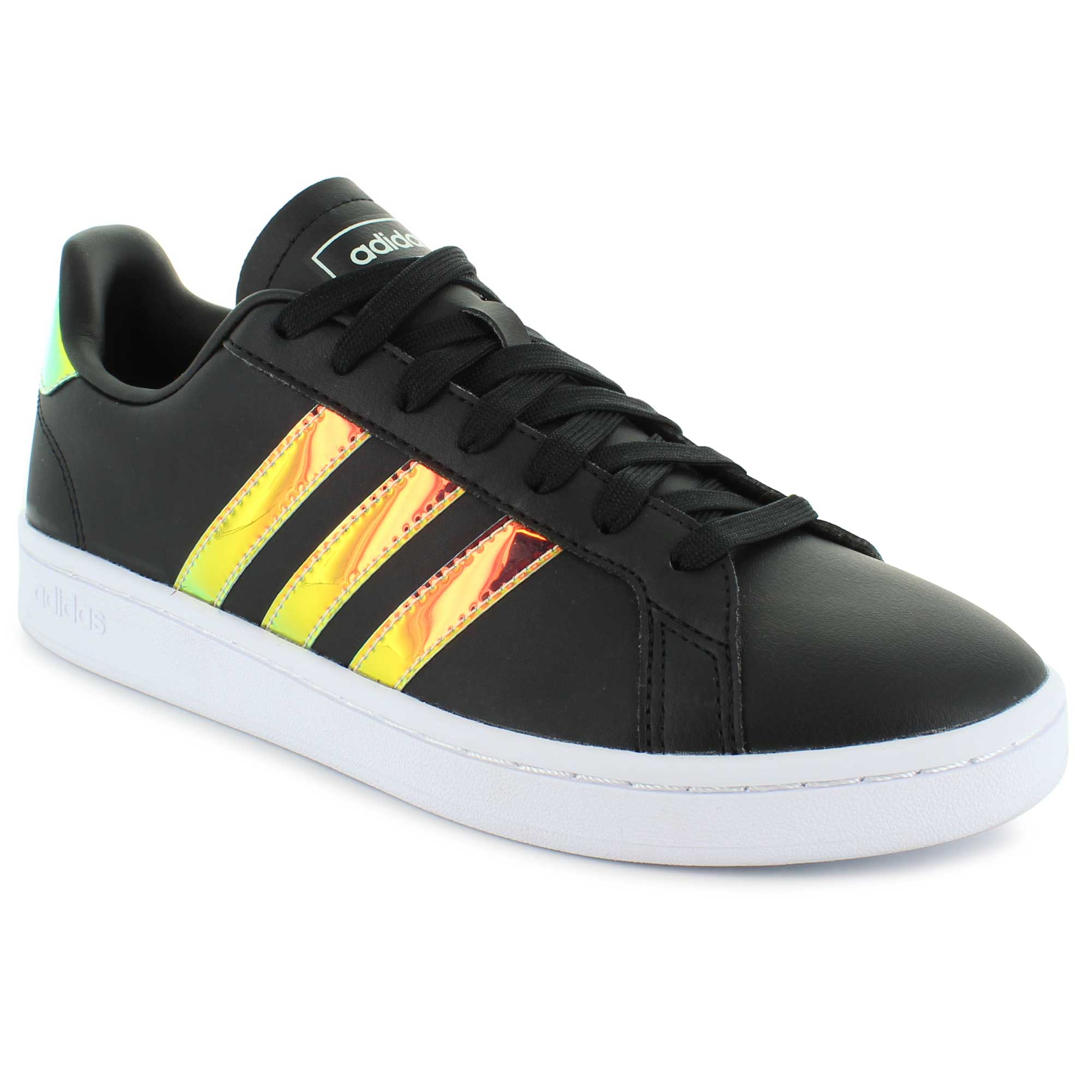sneaker grand court shiny holographic