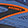  Brooks Launch 12, Blue/Black/Orange, swatch