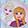  Kids' Disney Frozen Knit Hat & Glove Set, Light Blue, swatch