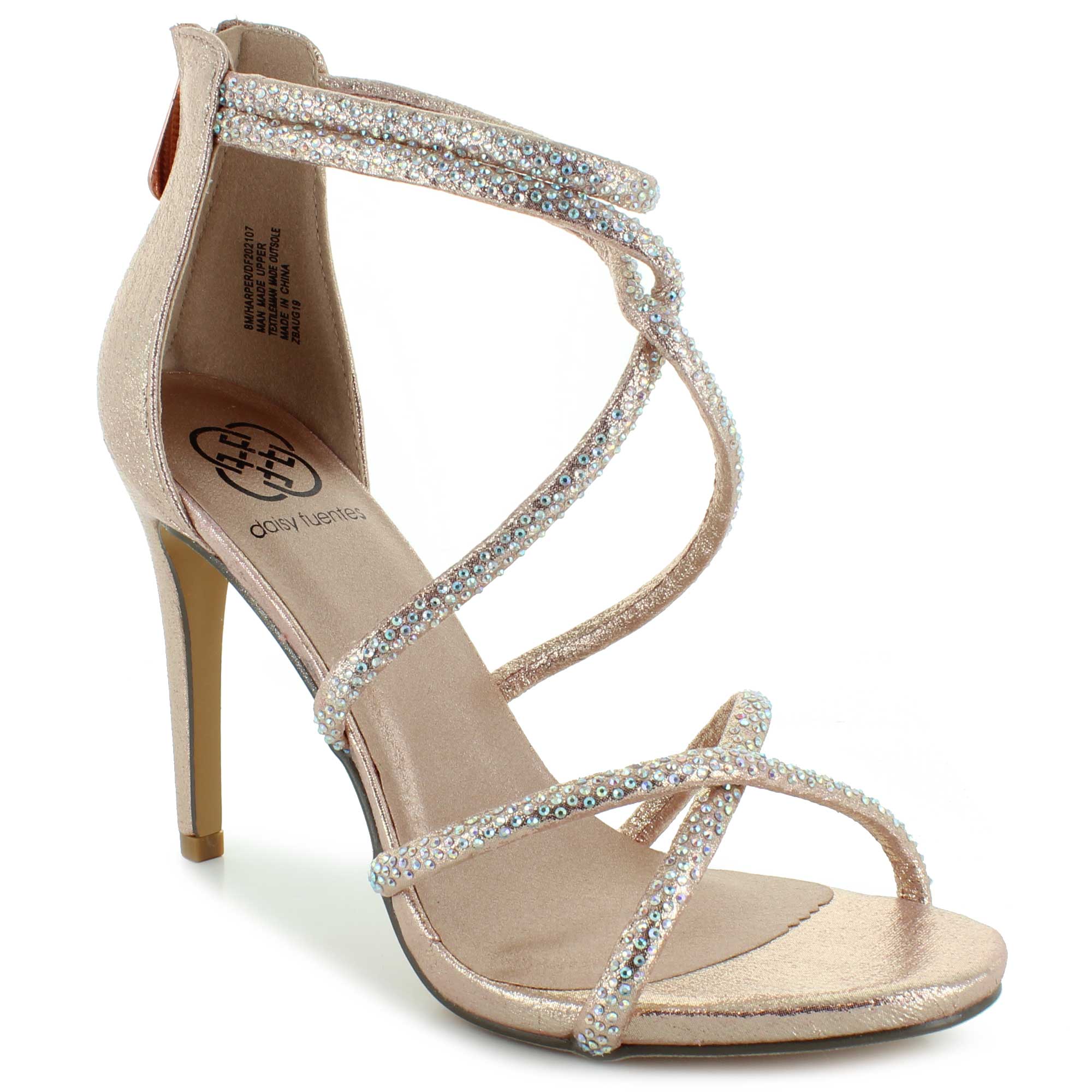 daisy fuentes rose gold heels