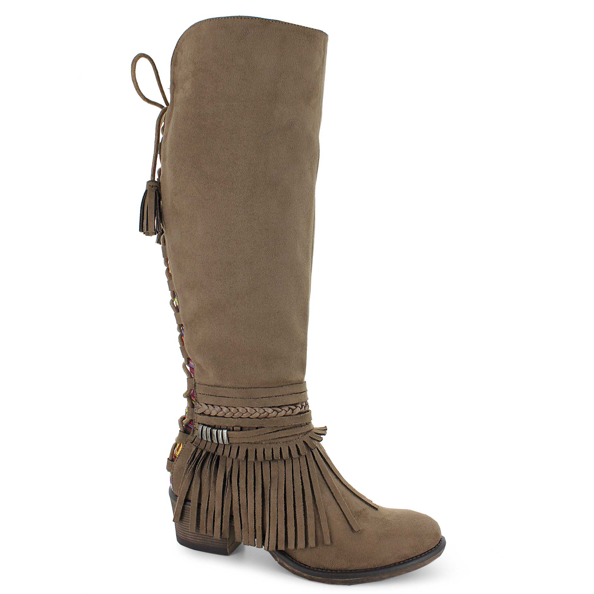 hot tomato fringe boots