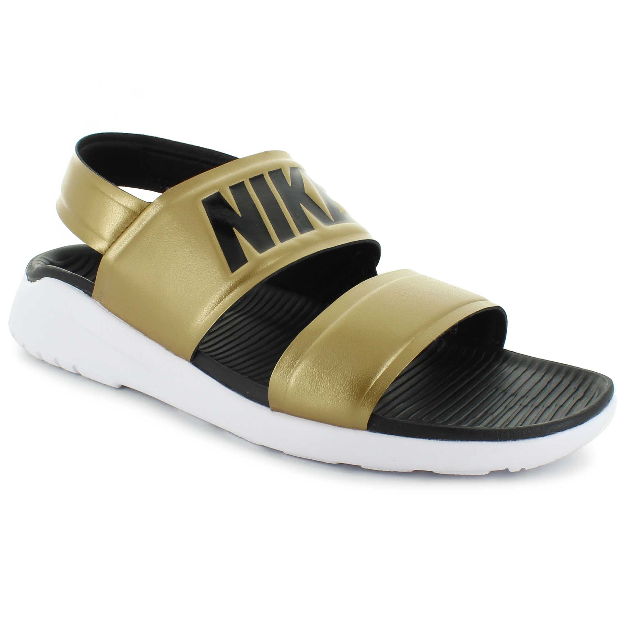 nike tanjun sandals gold