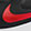  Nike Revolution 7, Black/Red, swatch