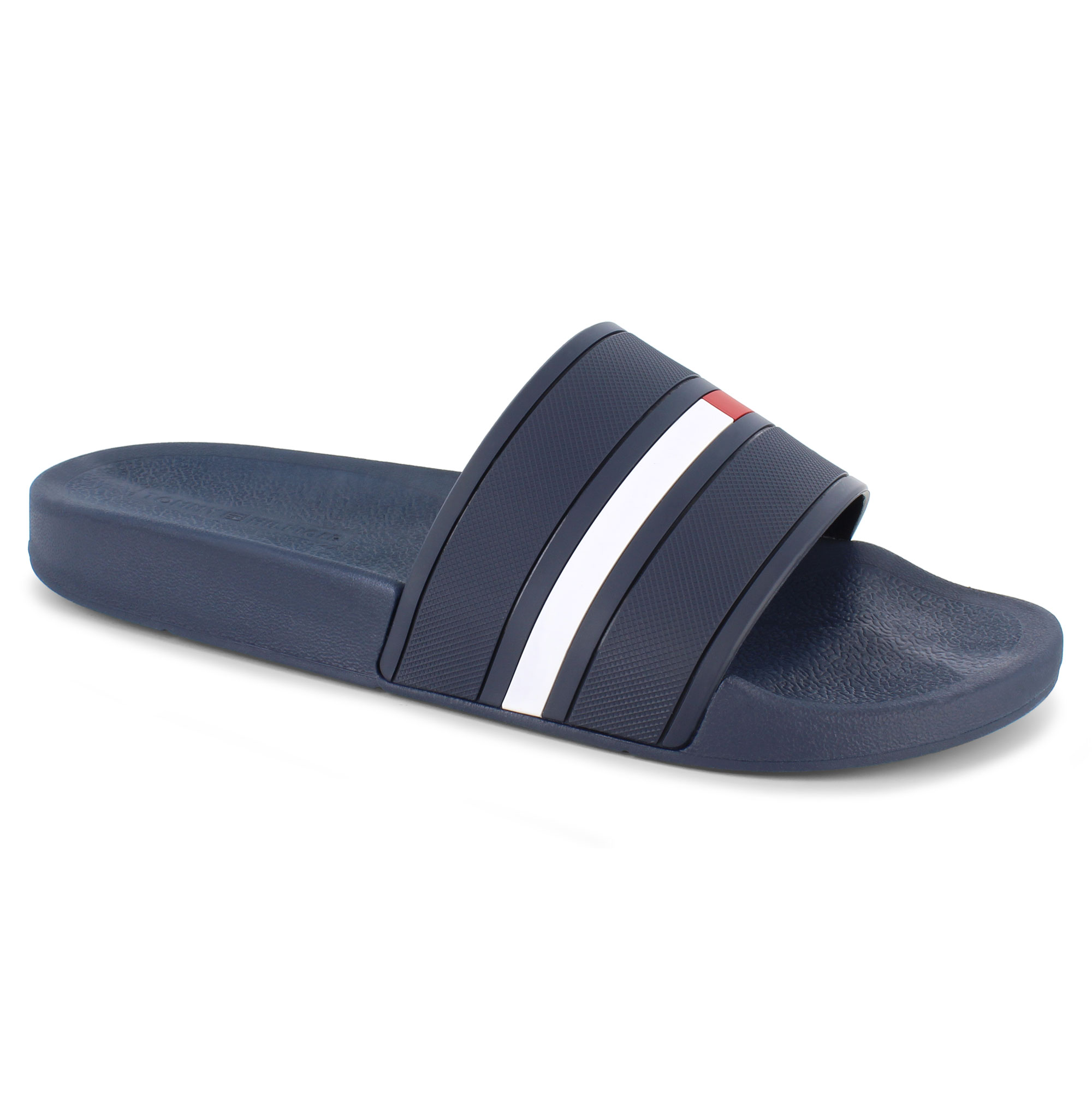 tommy hilfiger men's ennis slide sandals