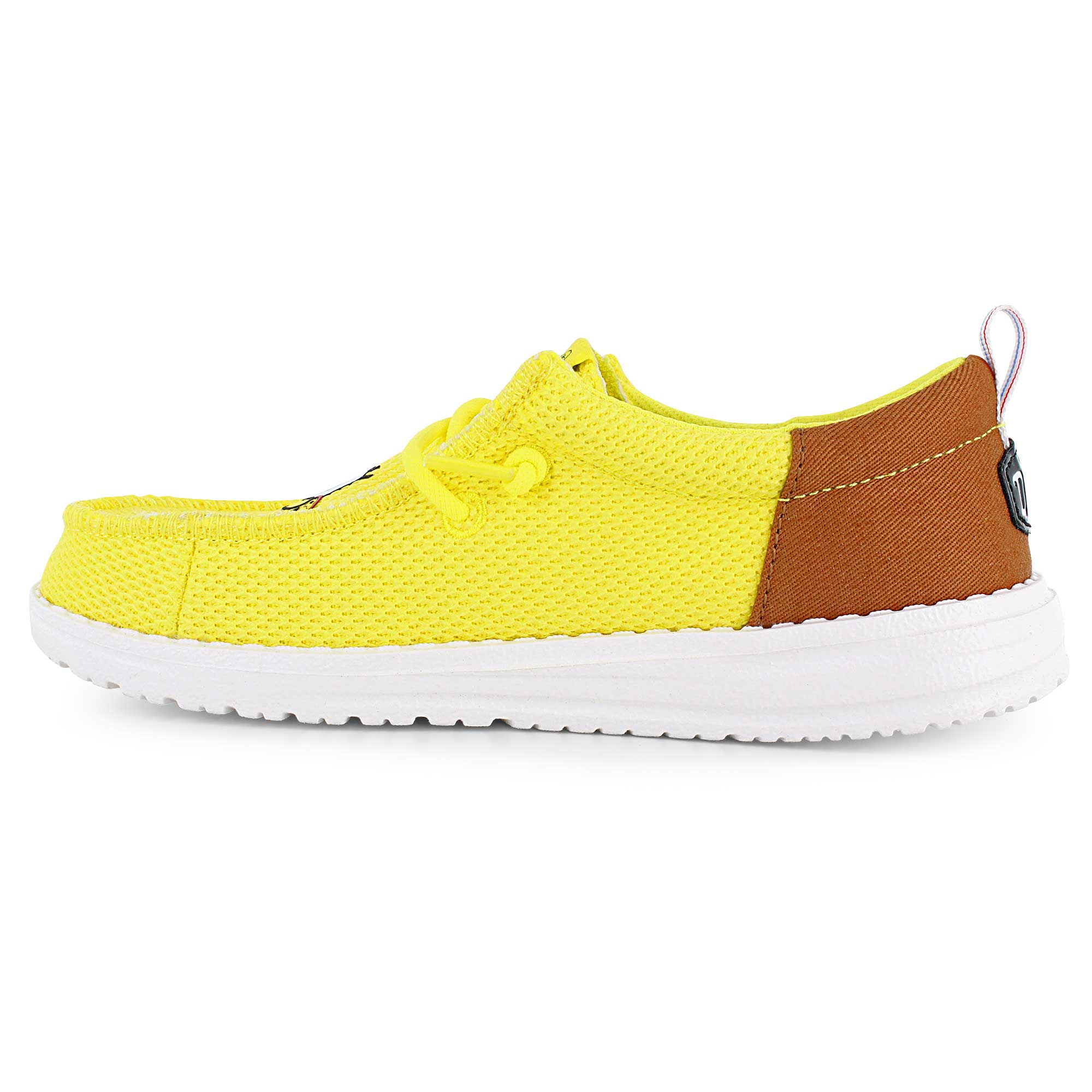 HEYDUDE x SpongeBob SquarePants Wendy Funk Yellow Shoes