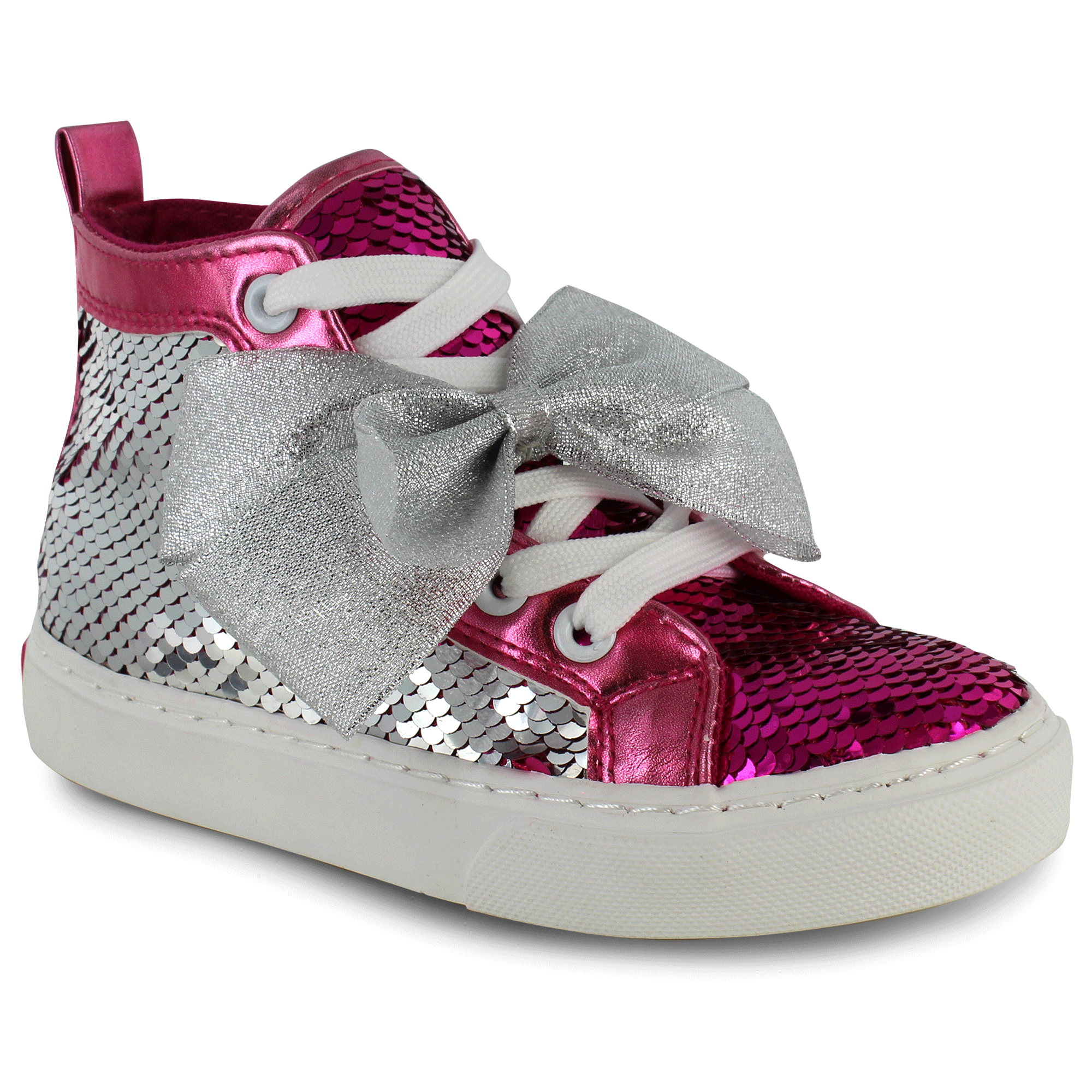 jojo siwa reverse sequin high top sneaker