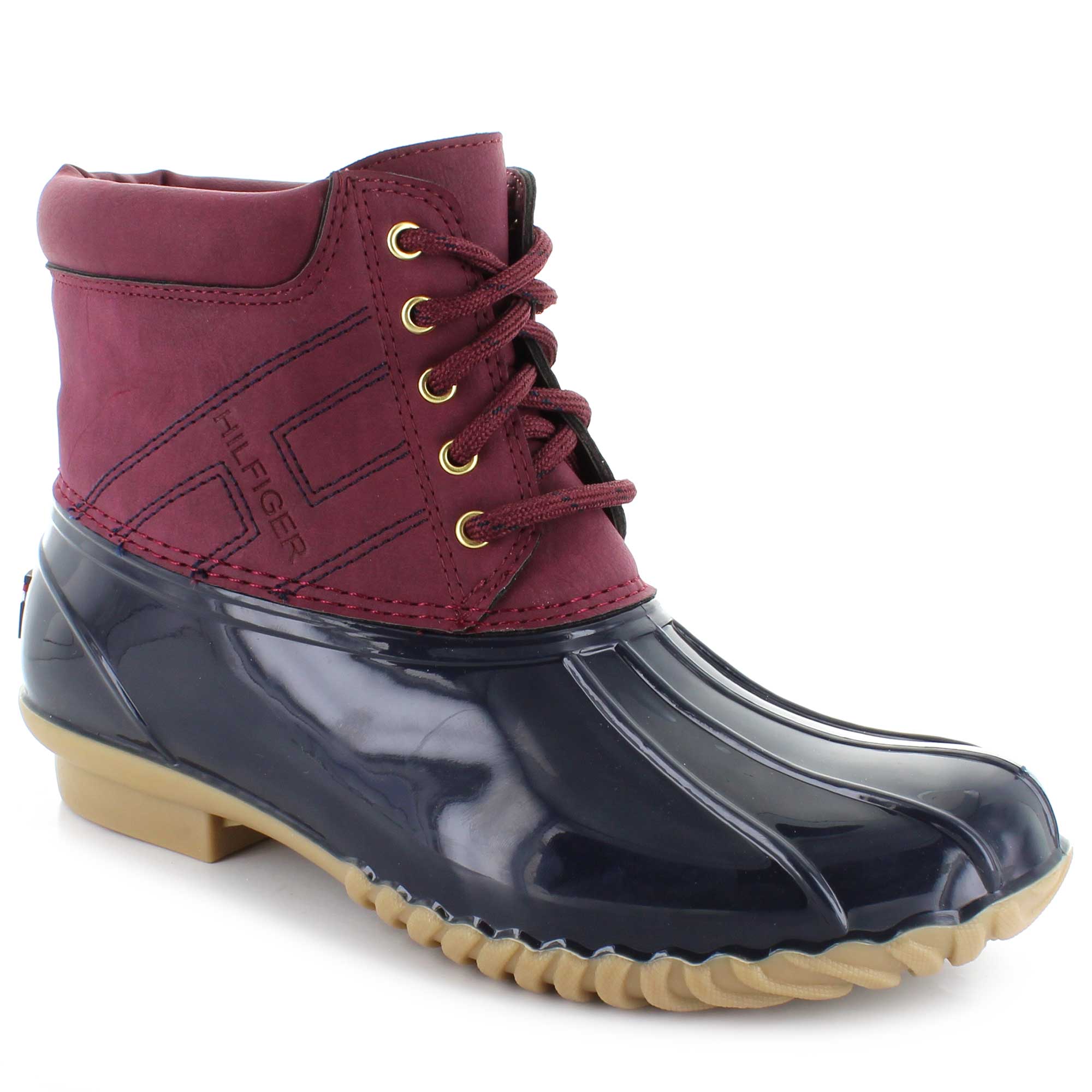 tommy hilfiger burgundy shoes