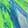  Crocs Classic Marbled Glow-in-the-Dark Clog-T, Green/Blue, swatch