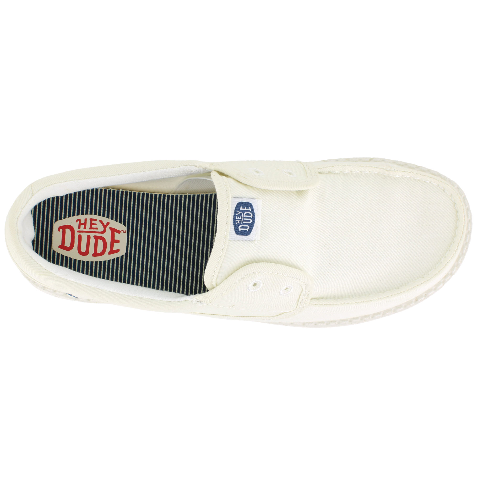 HEYDUDE Wendy Cru Stretch Canvas
