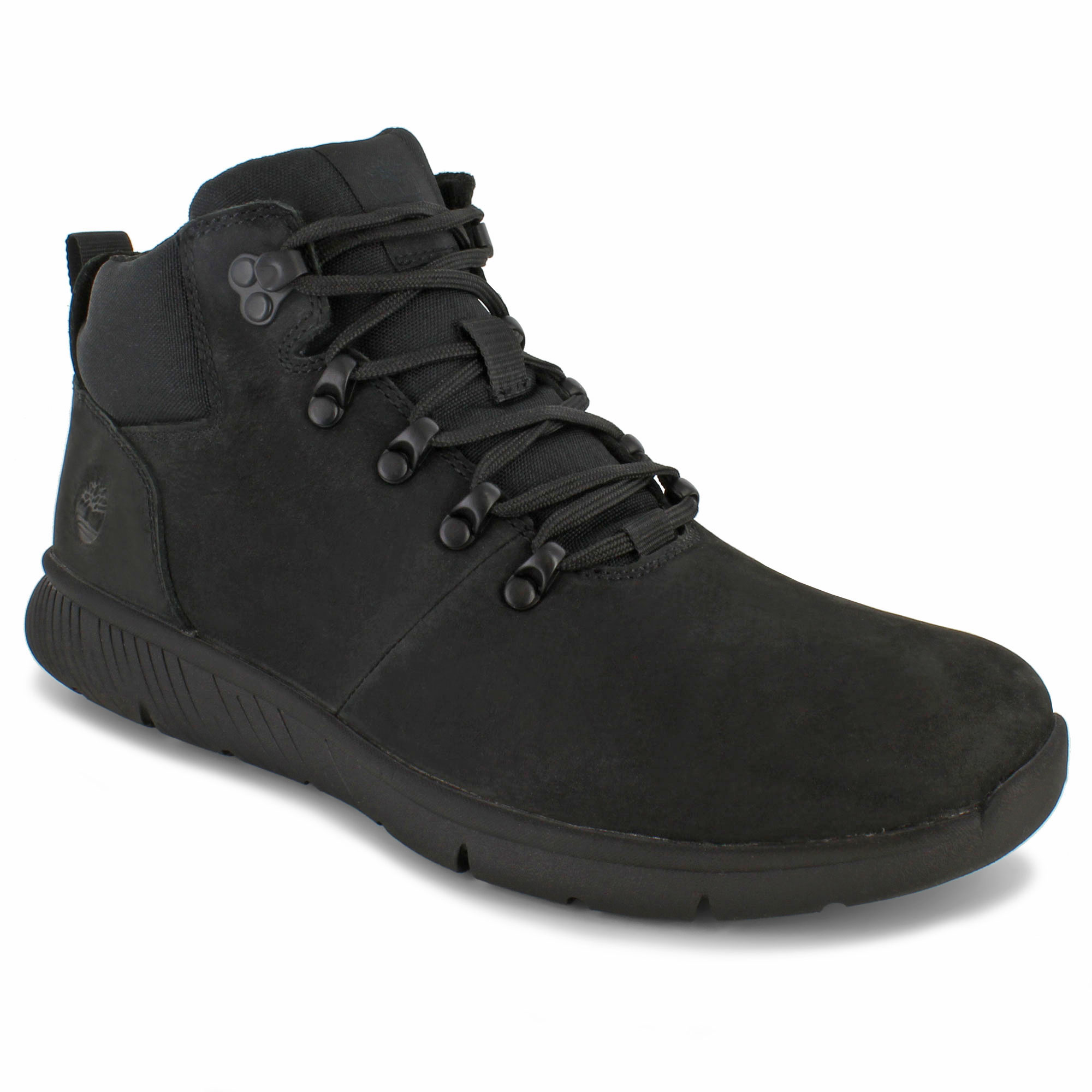 timberland boltero mid hiker black nubuck