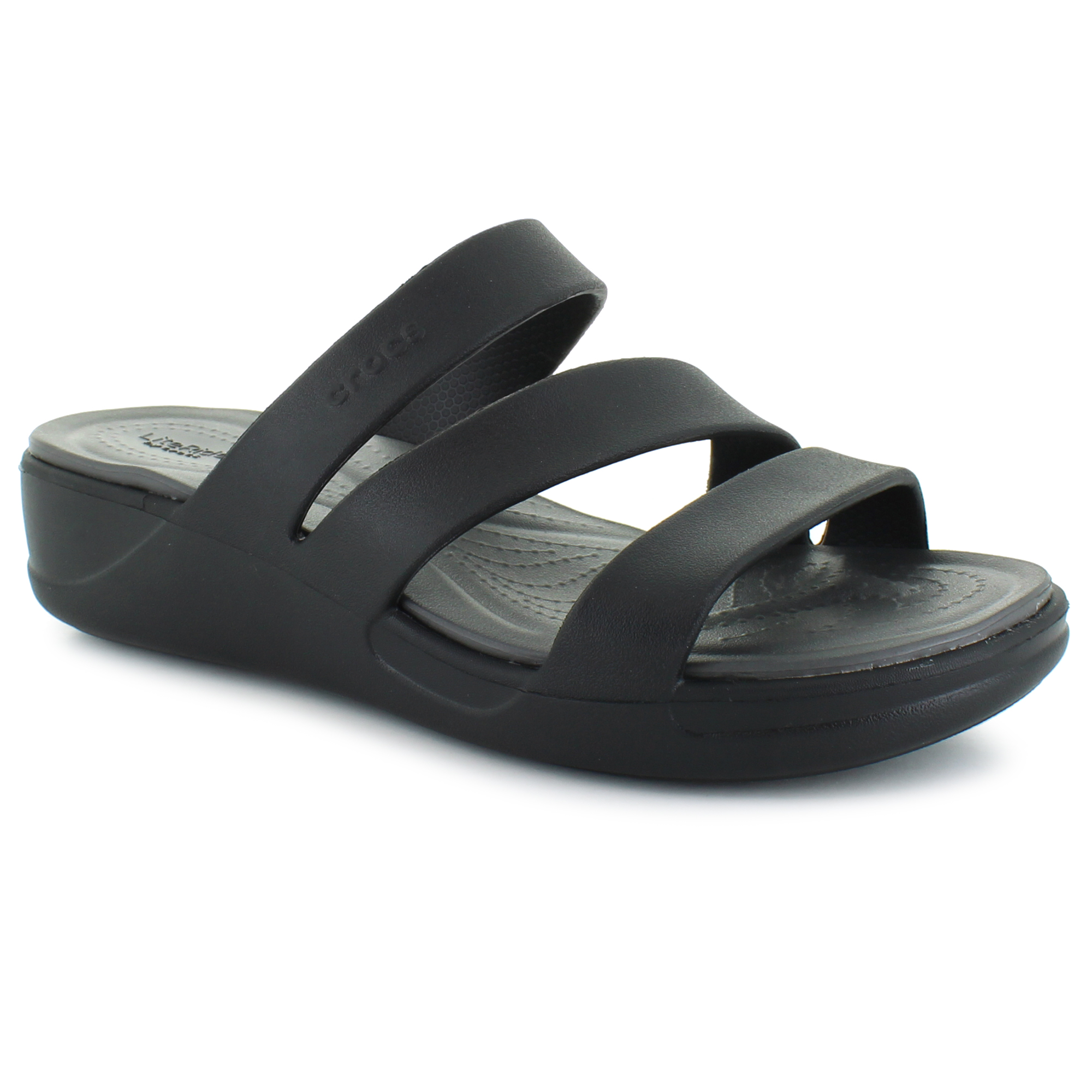 Crocs Boca Strappy Wedge