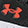  Under Armour Charged Surge 4, Black/White/Orange, swatch
