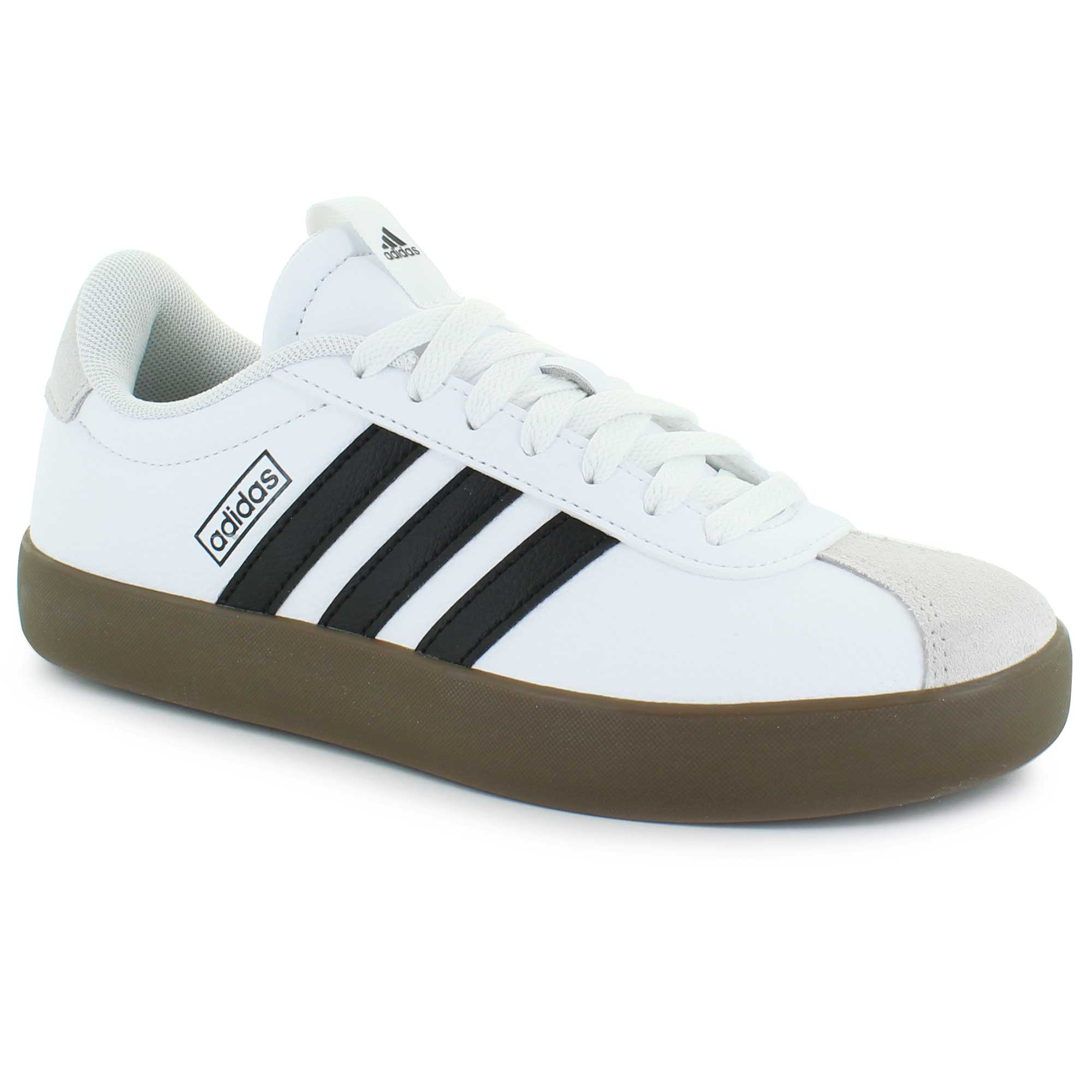 Grey Adidas Womens Vl Court 3.0 Sneaker