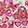  Willow and Ruby Retro Mini Bag with Heart Charm, Pink/Red/White, swatch