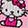 Red and Pink Shoes and Accessories Kids' Hello Kitty Mid-Crew 5-Pair Pack, Pink/White/Gray, swatch