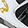 Hi-tops Shaq Full Press, White/Black/Gold, swatch
