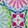  Lily Bloom Starburst Floral Landon Satchel, Pink/Green/Blue, swatch