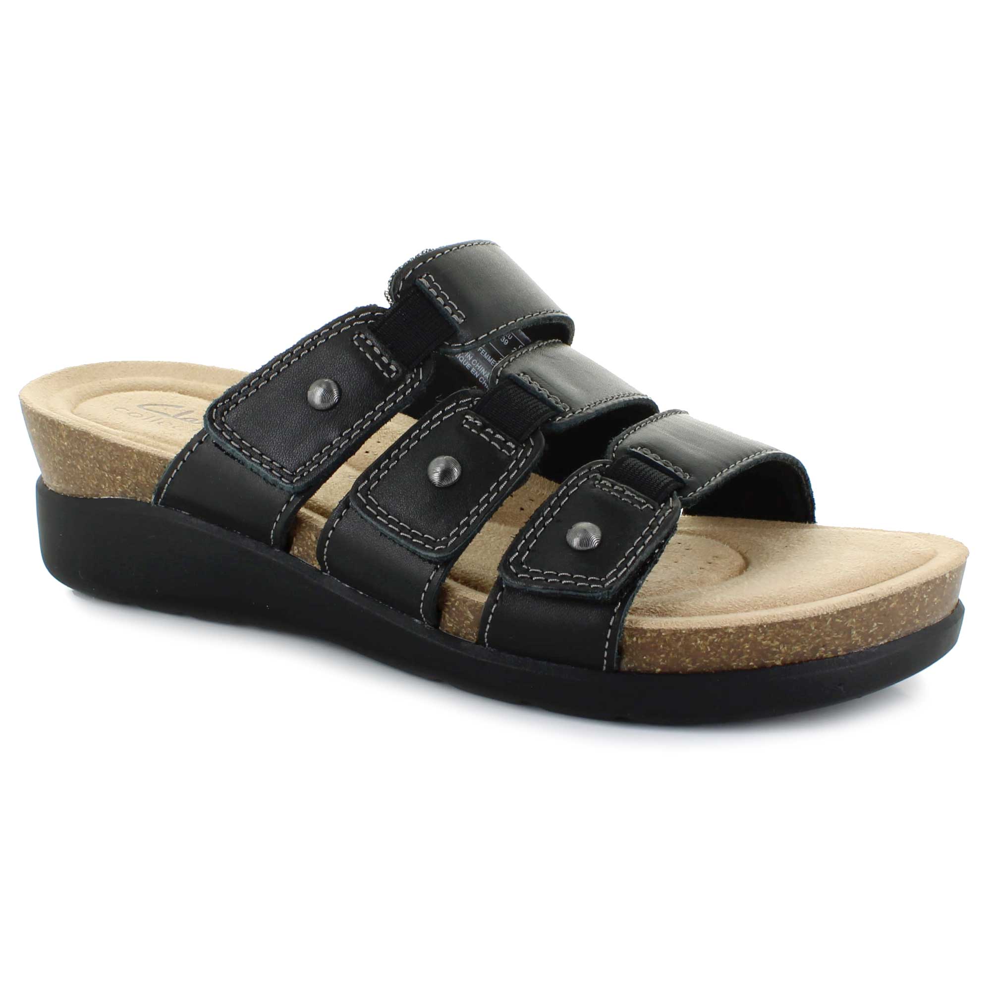 thumbnail image 2 of Clarks Women's Calenne Lily Sandal - Comfort Strappy Sandal With Cushioned Footbed 2 of 13