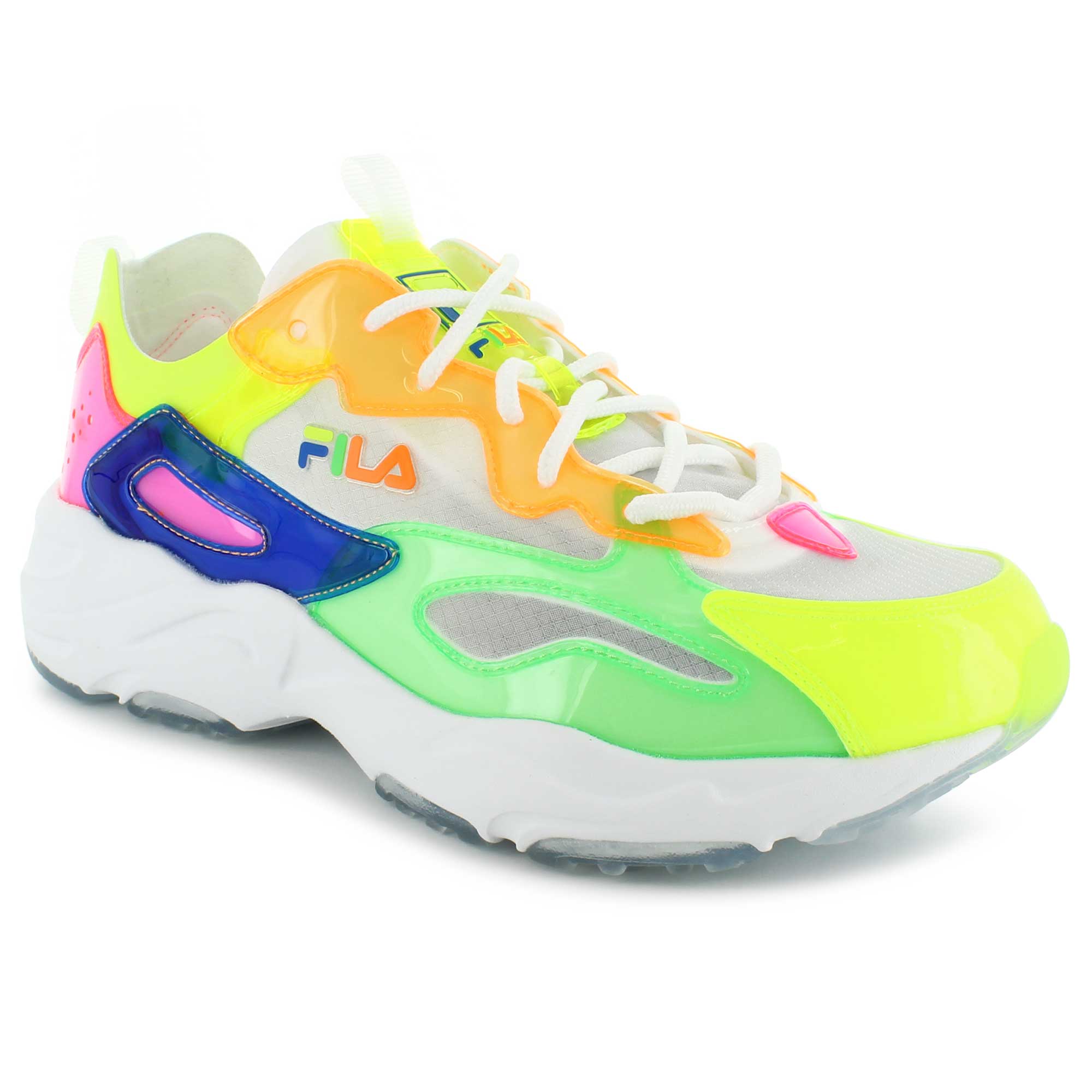 colorful fila shoes