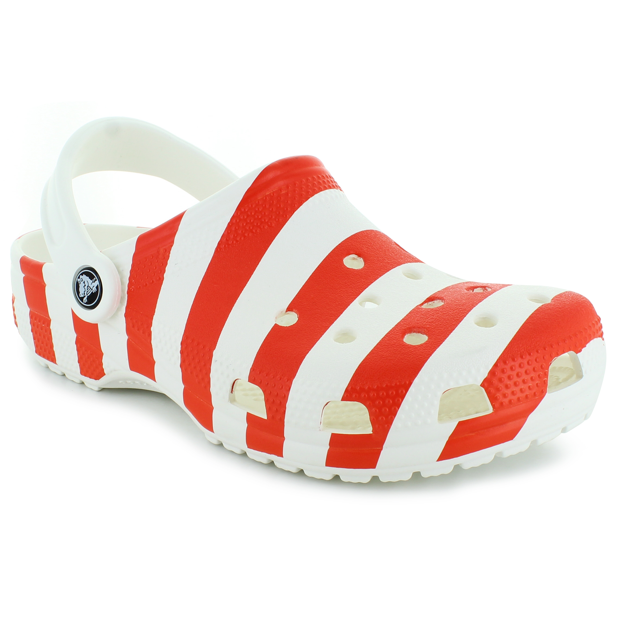 womens american flag crocs