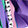  Girls' JoJo Siwa Unicorn Fringe Bow, Purple/Multi-Color, swatch