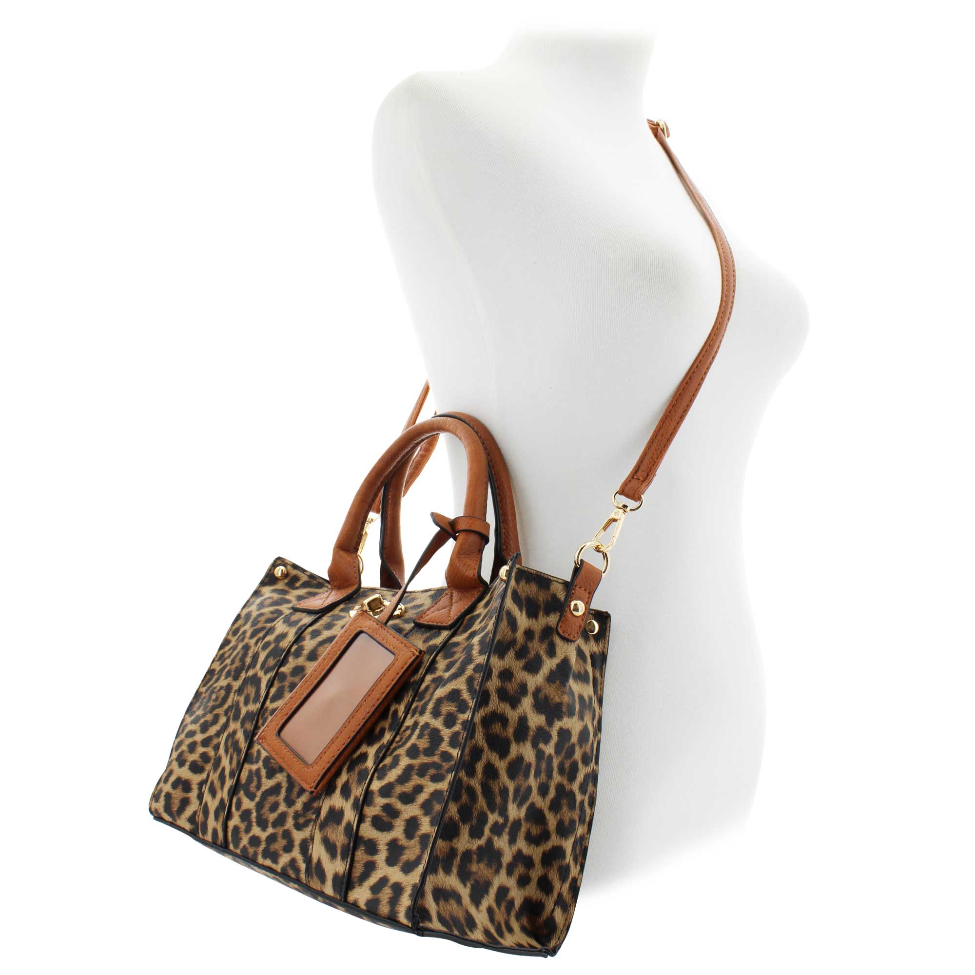 DS Bags Leopard-Print Martha Tote