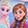 Character Disney Frozen 5-Piece Backpack Set, Blue/Pink, swatch