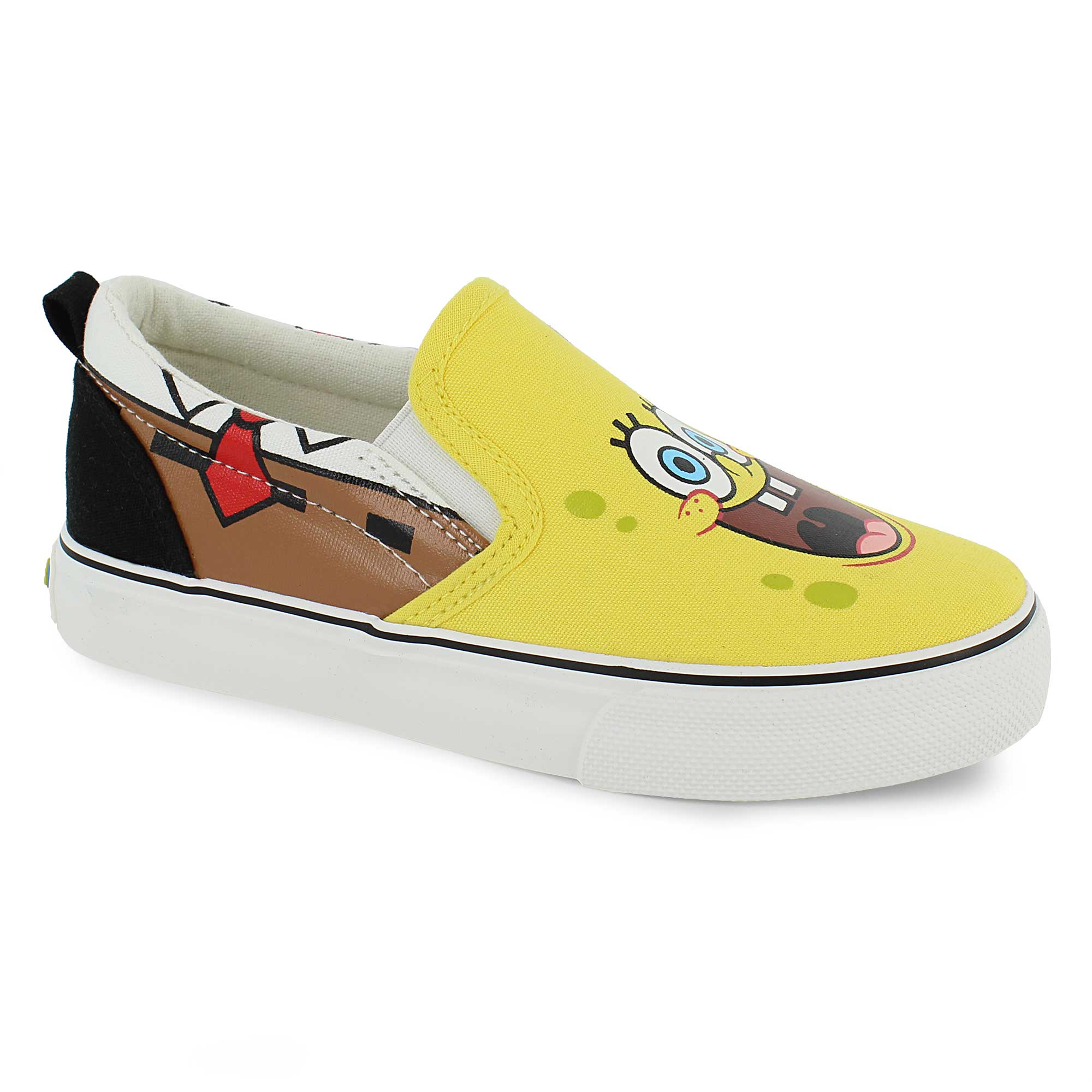 spongebob vans slip ons