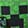 Traditional MINECRAFT5-Piece Backpack Set, Black/Green, swatch