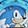  Sonic The HedgehogFlashing LCD Watch & Flashlight, Blue, swatch