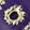 Thong Sandals Palms Carolina, Purple/Gold, swatch