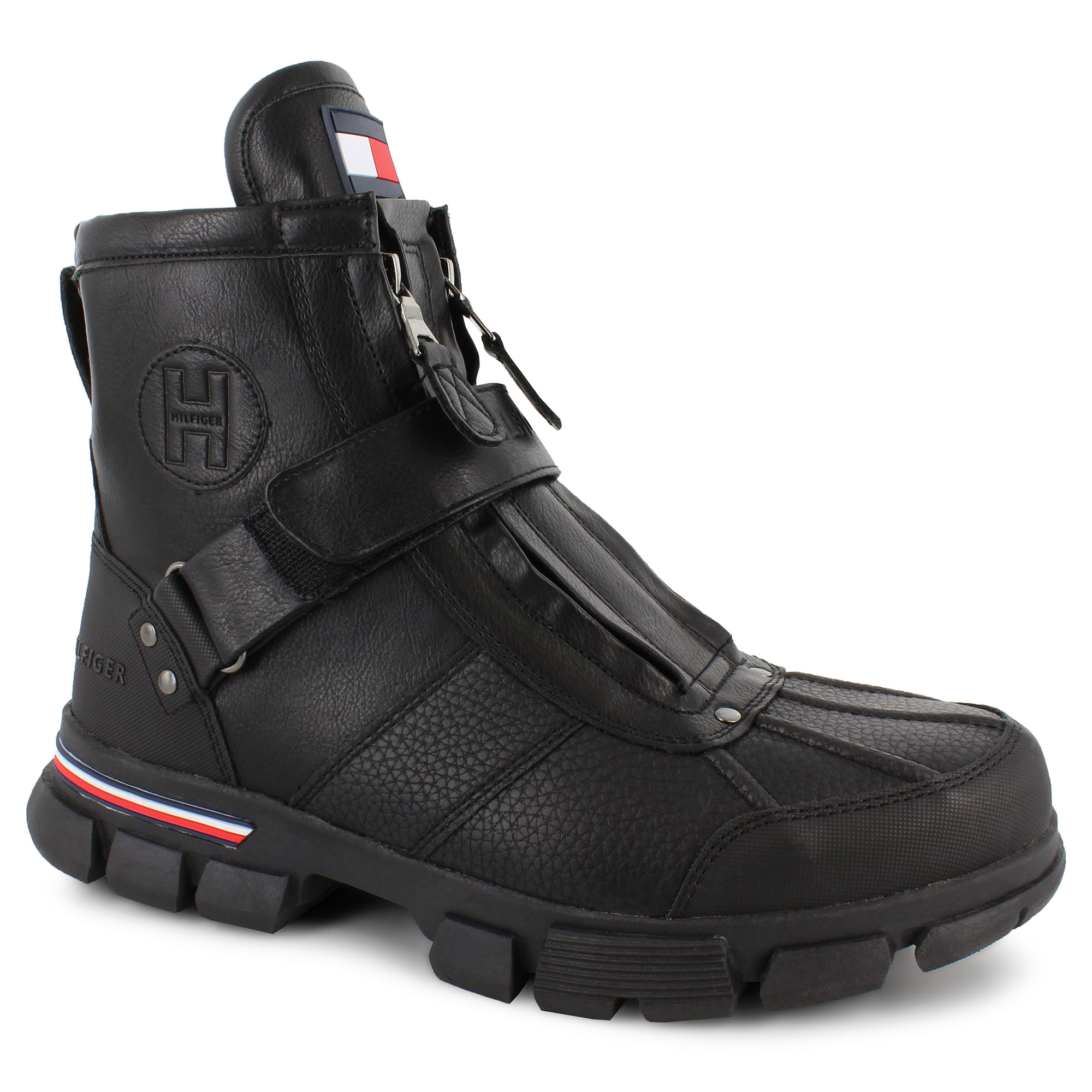 tommy hilfiger shoes men black