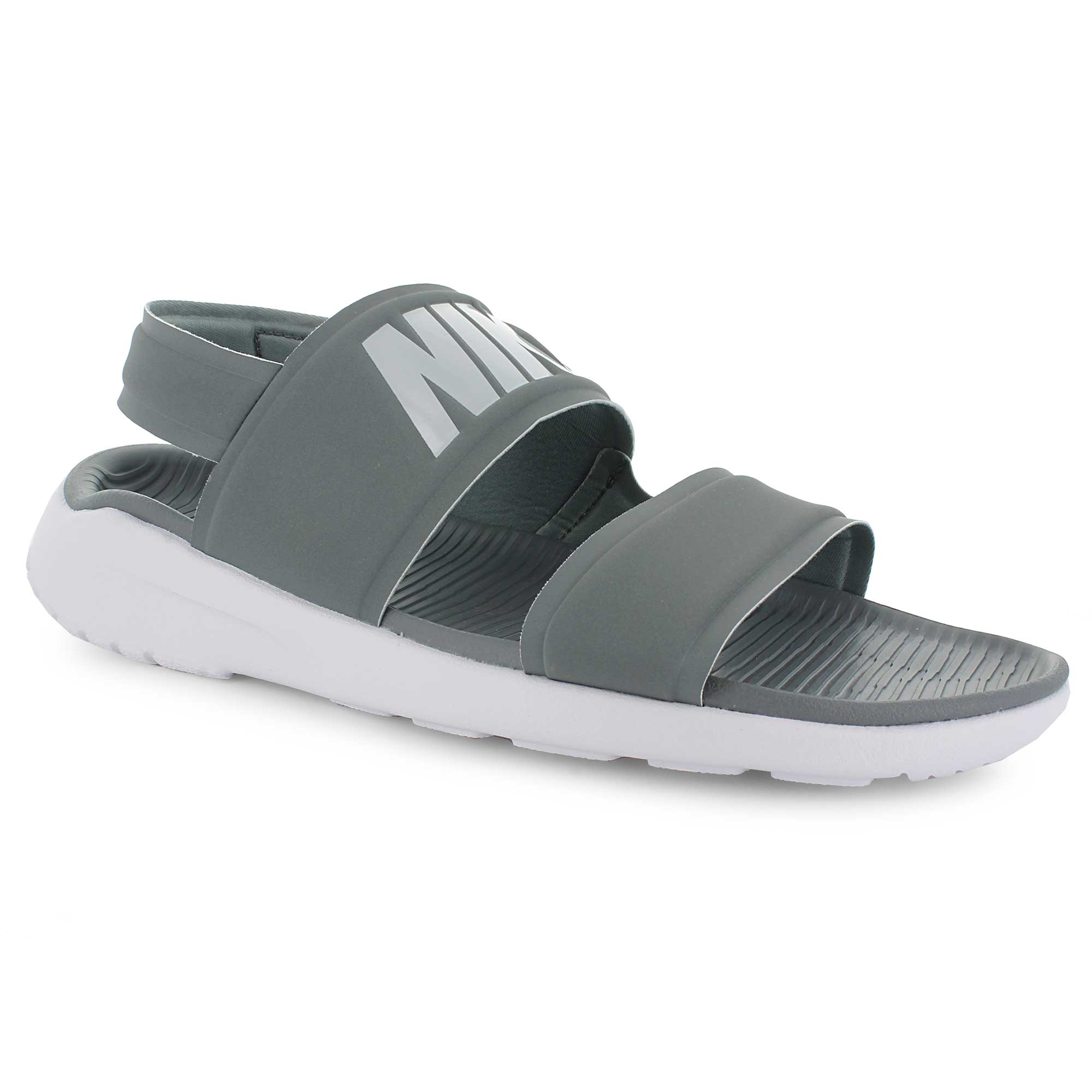 nike sandals gray
