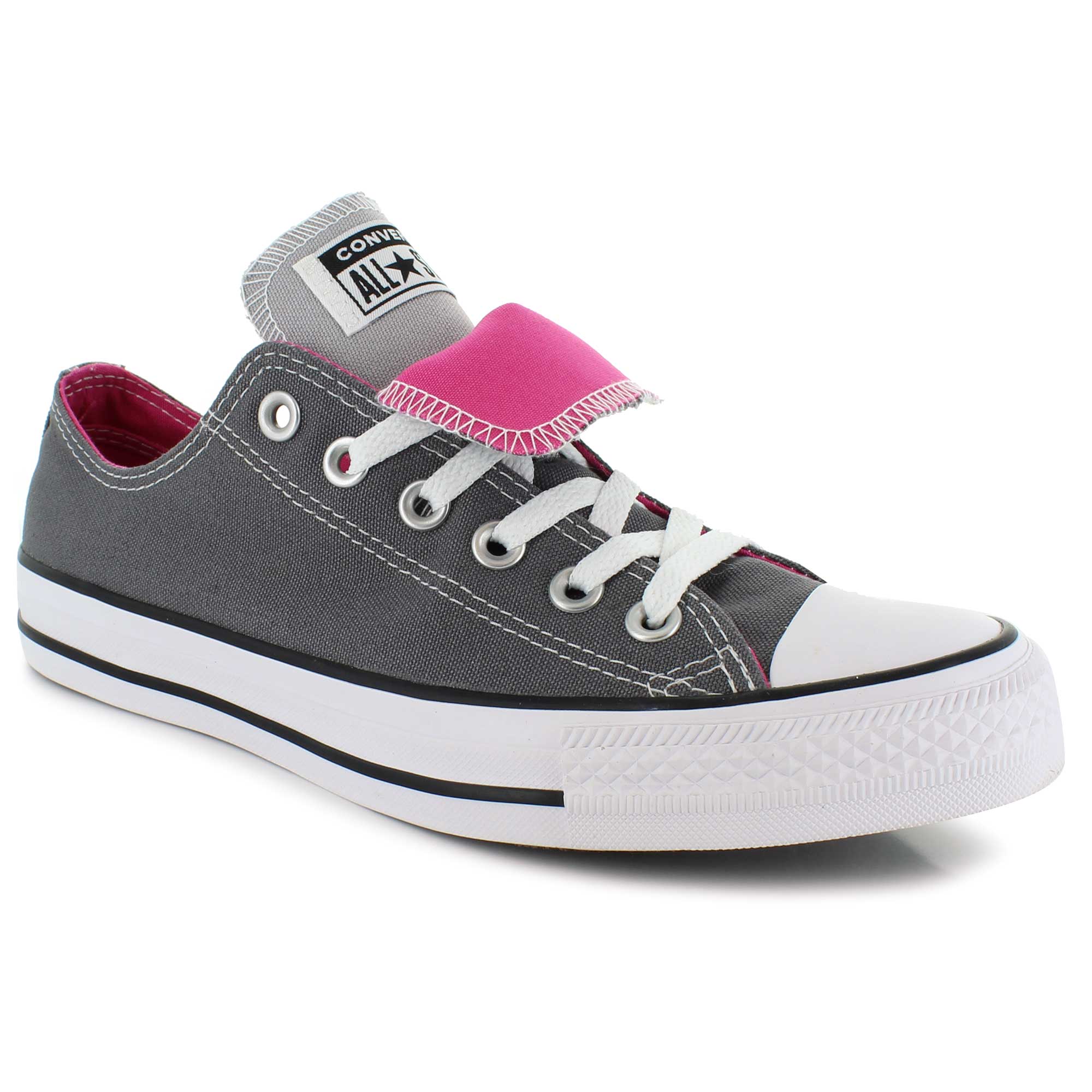 converse shoes double tongue