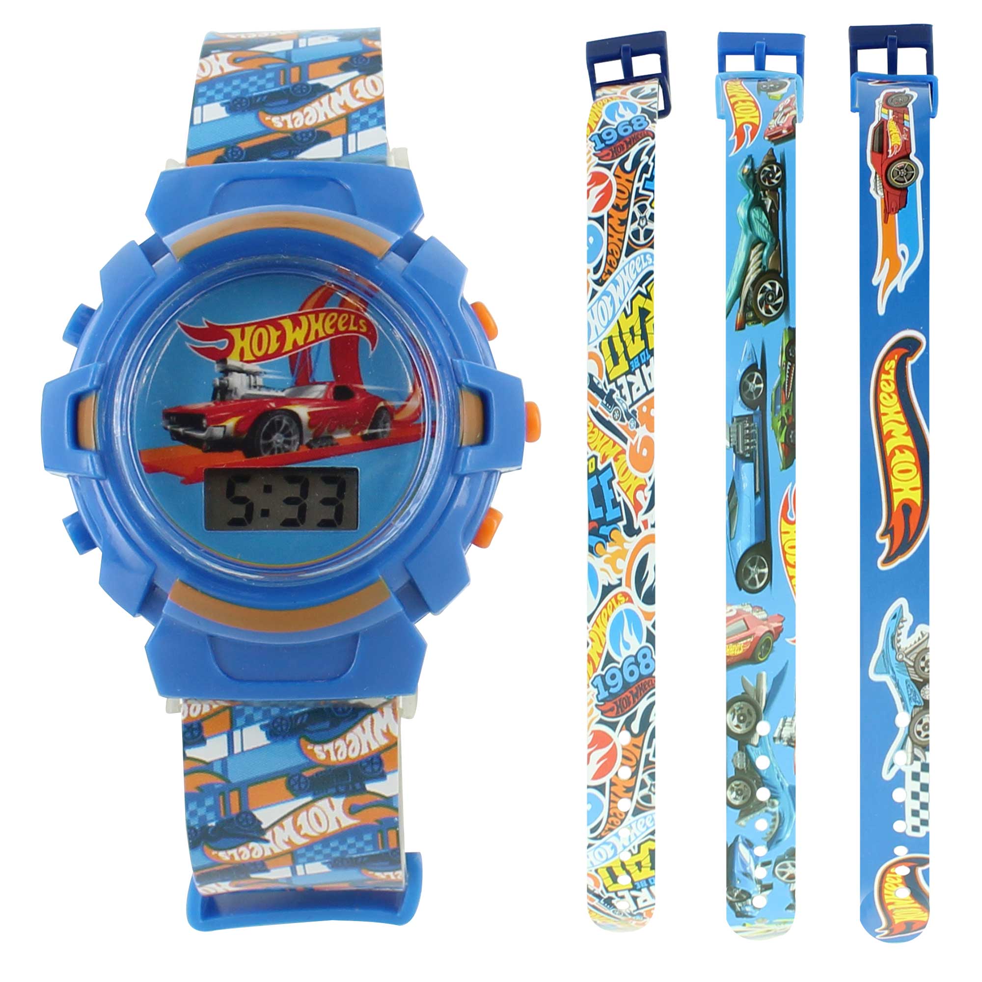 Hot Wheels Interchangeable Watch Set SHOE SHOW MEGA